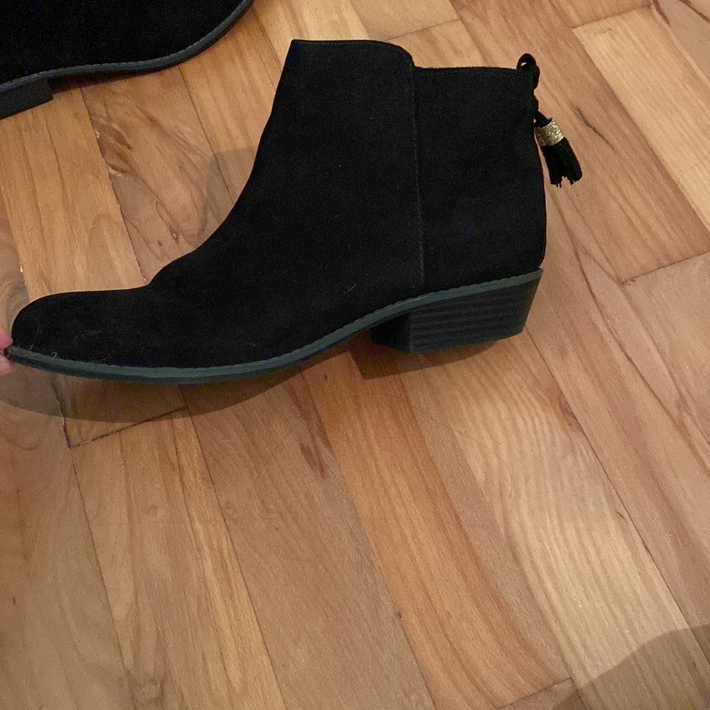 Short Black Girls Boots